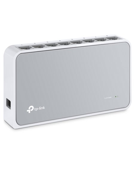 Сетевой коммутатор TP-LINK TL-SF1008D, 8x 10/100 Мбит/с