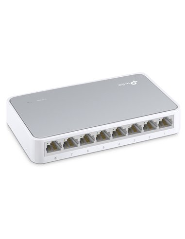 Сетевой коммутатор TP-LINK TL-SF1008D, 8x 10/100 Мбит/с