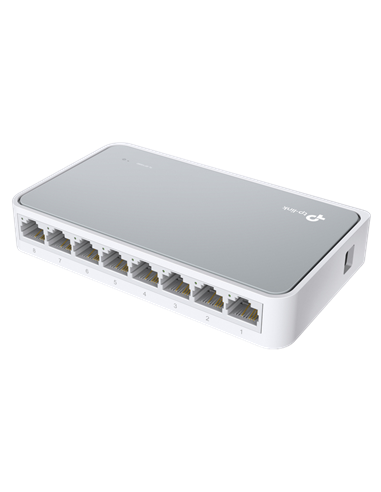 Сетевой коммутатор TP-LINK TL-SF1008D, 8x 10/100 Мбит/с