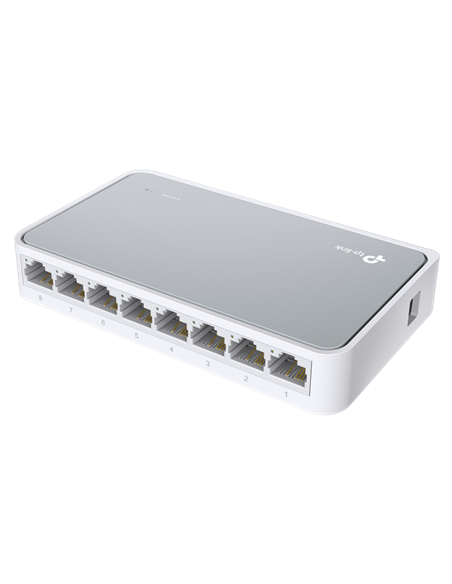Сетевой коммутатор TP-LINK TL-SF1008D, 8x 10/100 Мбит/с