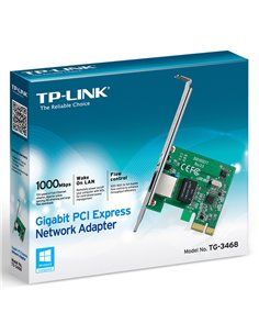 Сетевой адаптер Gigabit PCI Express TG-3468 TP-LINK  2