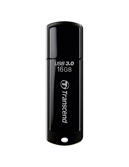 USB Flash накопитель Transcend JetFlash 700, 16Гб, Чёрный