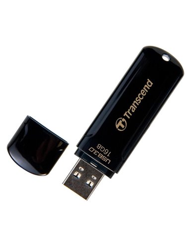 USB Flash накопитель Transcend JetFlash 700, 16Гб, Чёрный