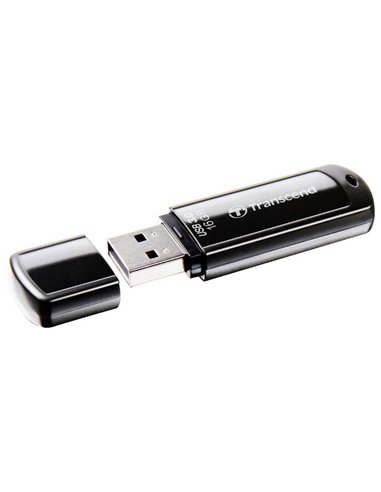 USB Flash накопитель Transcend JetFlash 700, 16Гб, Чёрный