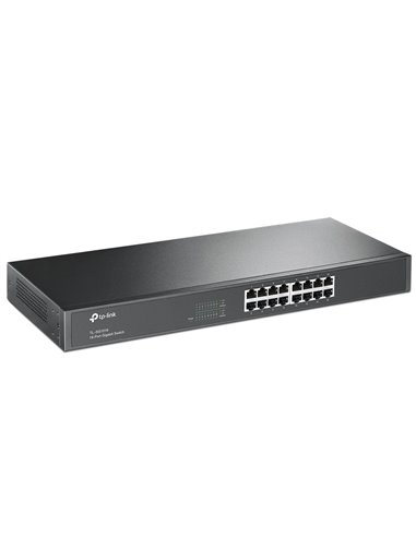 Сетевой коммутатор TP-LINK TL-SG1016, 16x 10/100/1000 Мбит/с