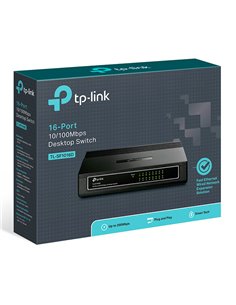 Сетевой коммутатор TP-LINK TL-SF1016D, 16x 10/100 Мбит/с 2