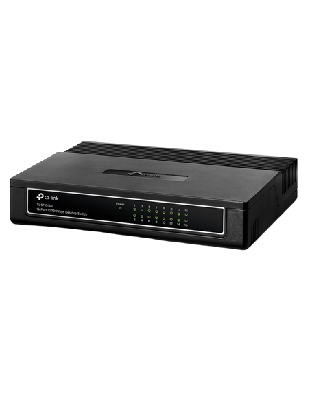 Сетевой коммутатор TP-LINK TL-SF1016D, 16x 10/100 Мбит/с