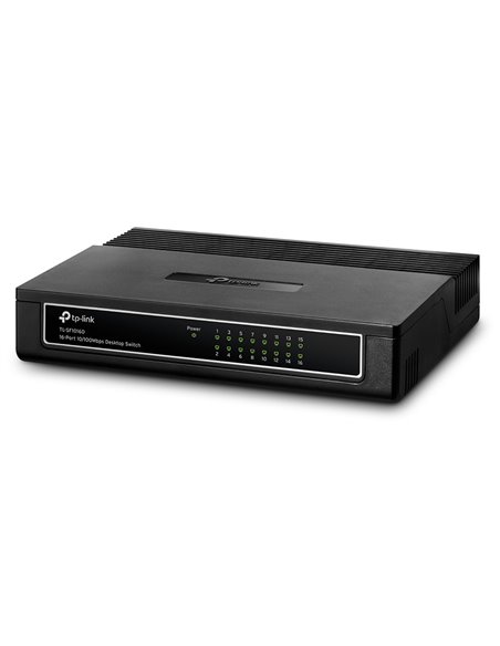 Сетевой коммутатор TP-LINK TL-SF1016D, 16x 10/100 Мбит/с