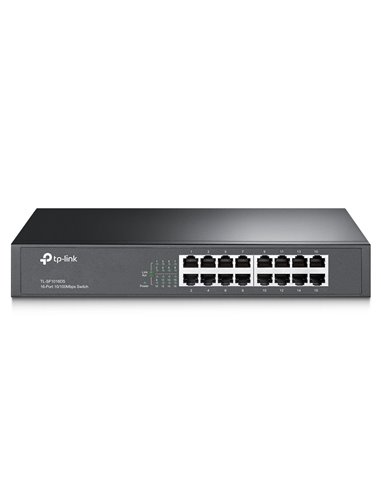 Сетевой коммутатор TP-LINK TL-SF1016DS, 16 x 10/100Mbps