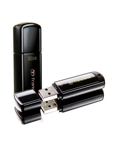 Memorie USB Transcend JetFlash 350, 32GB, Negru