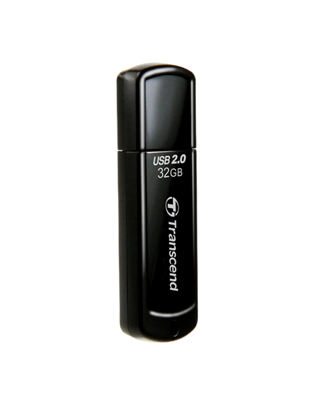 USB Flash накопитель Transcend JetFlash 350, 32Гб, Чёрный
