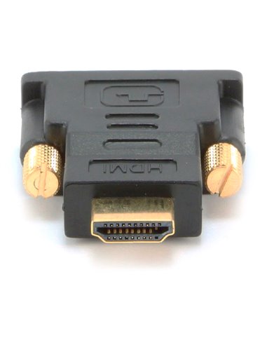 Adaptor Video Cablexpert A-HDMI-DVI-1, HDMI (M) - DVI-I (M), Negru