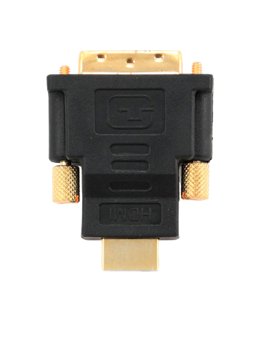 Adaptor Video Cablexpert A-HDMI-DVI-1, HDMI (M) - DVI-I (M), Negru