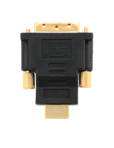 Adaptor Video Cablexpert A-HDMI-DVI-1, HDMI (M) - DVI-I (M), Negru