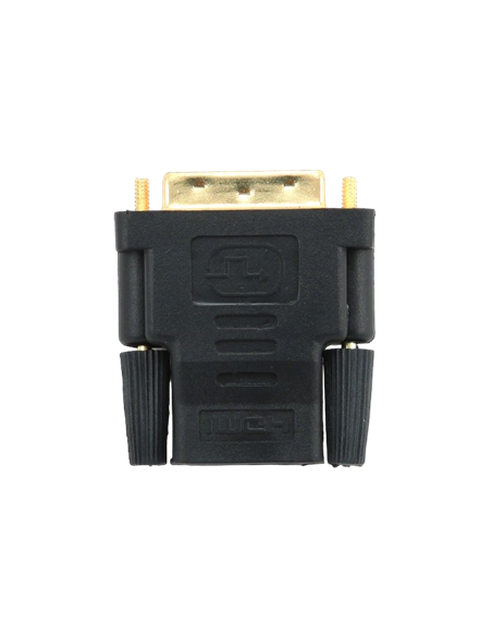 Видеоадаптер Cablexpert A-HDMI-DVI-2, HDMI (F) - DVI-I (M), Чёрный