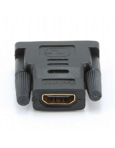 Видеоадаптер Cablexpert A-HDMI-DVI-2, HDMI (F) - DVI-I (M), Чёрный
