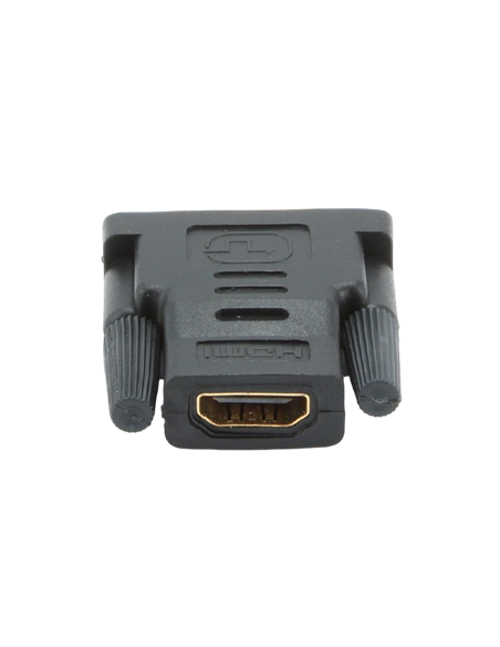 Видеоадаптер Cablexpert A-HDMI-DVI-2, HDMI (F) - DVI-I (M), Чёрный