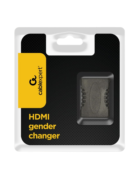 Переходник Cablexpert A-HDMI-FF, HDMI (F) - HDMI (F), Серый
