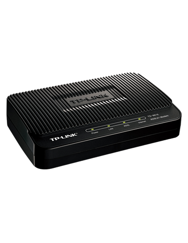 Modem ADSL TP-LINK TD-8616, ADSL/ADSL2/ADSL2 + până la 24 Mbps, Negru