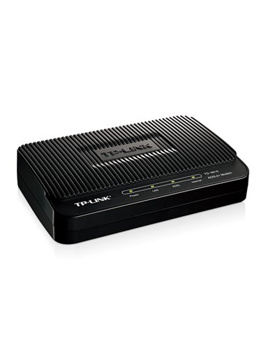 Modem ADSL TP-LINK TD-8616, ADSL/ADSL2/ADSL2 + până la 24 Mbps, Negru