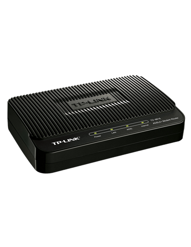 Modem ADSL TP-LINK TD-8816, ADSL/ADSL2/ADSL2 + până la 24 Mbps, Negru