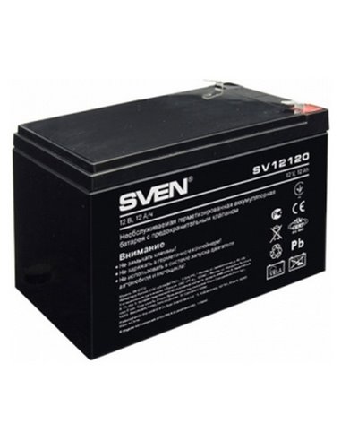 Аккумулятор для резервного питания SVEN SV-0222012, 12В 12