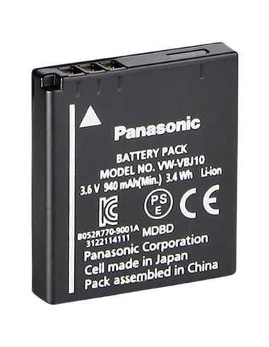 Аккумуляторная батарея для фото Panasonic VW-VBJ10E-K