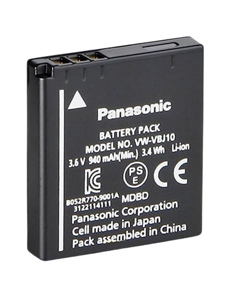 Аккумуляторная батарея для фото Panasonic VW-VBJ10E-K