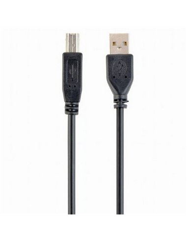 Cablu de comunicație Cablexpert CCP-USB2-AMBM-6, USB Type-A/USB Type-B, 1,8m, Negru