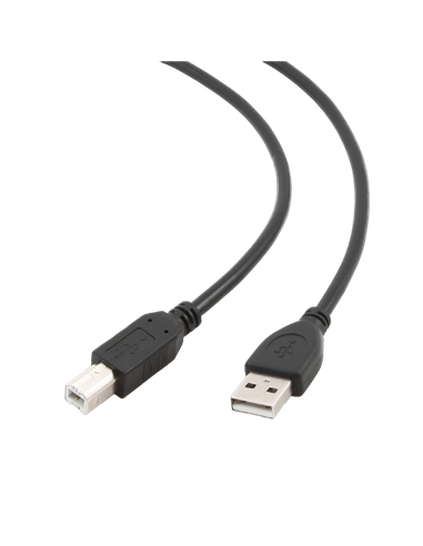 Cablu de comunicație Cablexpert CCP-USB2-AMBM-6, USB Type-A/USB Type-B, 1,8m, Negru