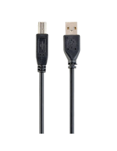 Cablu de comunicație Cablexpert CCP-USB2-AMBM-10, USB Type-A/USB Type-B, 3m, Negru
