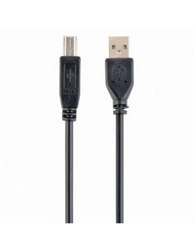Cablu de comunicație Cablexpert CCP-USB2-AMBM-10, USB Type-A/USB Type-B, 3m, Negru