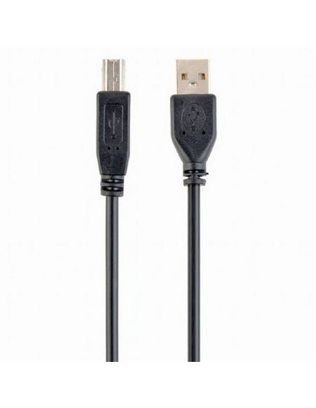 Cablu de comunicație Cablexpert CCP-USB2-AMBM-10, USB Type-A/USB Type-B, 3m, Negru