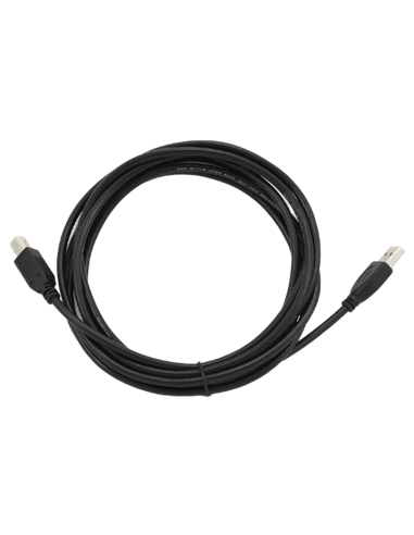 Cablu de comunicație Cablexpert CCP-USB2-AMBM-10, USB Type-A/USB Type-B, 3m, Negru