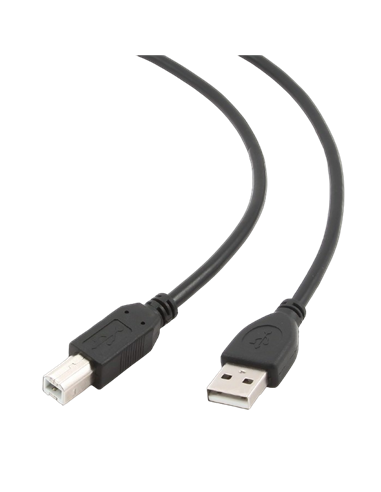 Cablu de comunicație Cablexpert CCP-USB2-AMBM-10, USB Type-A/USB Type-B, 3m, Negru