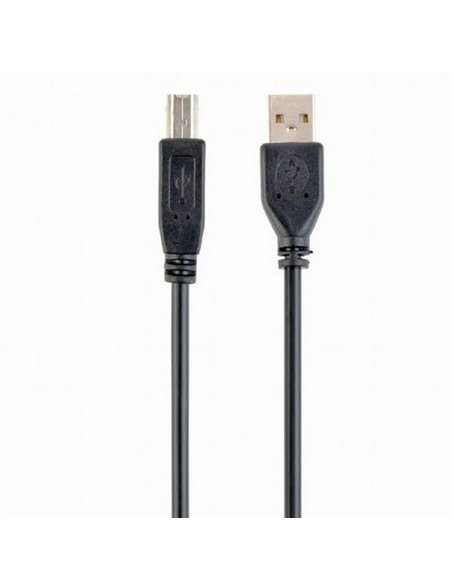 Cablu de date pentru periferice Gembird CCP-USB2-AMBM-15, USB Type-A/USB Type-B, 5m, Negru