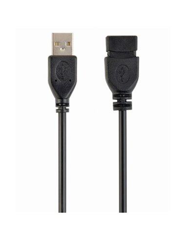 Удлинитель Cablexpert CCP-USB2-AMAF-6, USB Type-A (M)/USB Type-A (F), 1,8м, Чёрный
