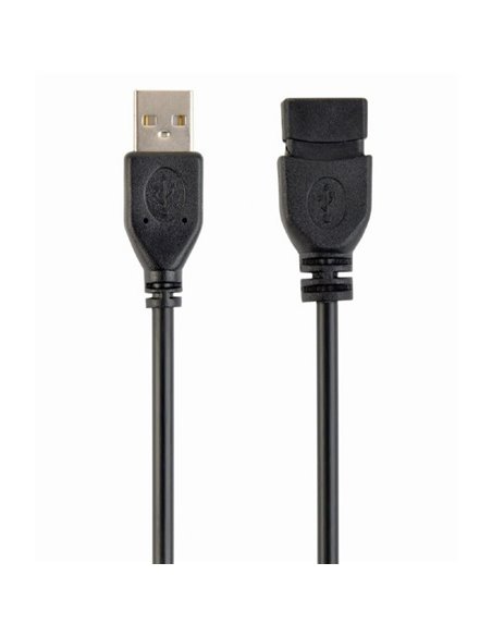Удлинитель Cablexpert CCP-USB2-AMAF-10, USB Type-A (M)/USB Type-A (F), 3м, Чёрный