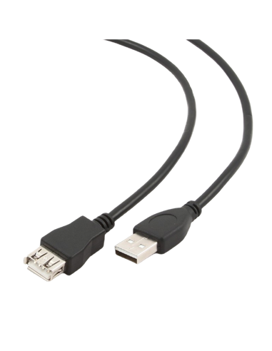 Удлинитель Cablexpert CCP-USB2-AMAF-10, USB Type-A (M)/USB Type-A (F), 3м, Чёрный