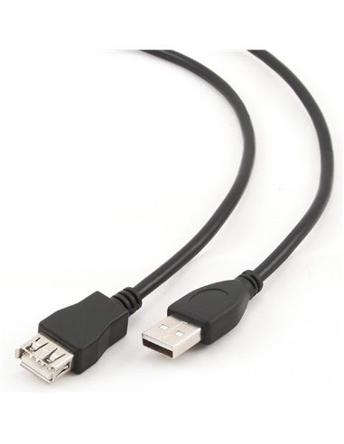 Удлинитель Cablexpert CCP-USB2-AMAF-10, USB Type-A (M)/USB Type-A (F), 3м, Чёрный