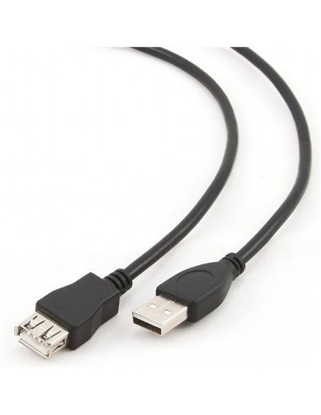 Удлинитель Cablexpert CCP-USB2-AMAF-10, USB Type-A (M)/USB Type-A (F), 3м, Чёрный