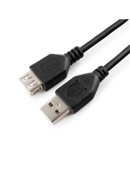 Удлинитель Cablexpert CCP-USB2-AMAF-10, USB Type-A (M)/USB Type-A (F), 3м, Чёрный