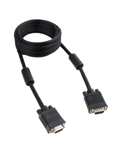 Cablu Video Cablexpert CC-PPVGA-10-B, VGA D-Sub (M) - VGA D-Sub (M), 3m, Negru 2