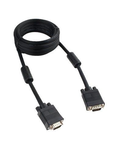 Видео кабель Cablexpert CC-PPVGA-10-B, VGA D-Sub (M) - VGA D-Sub (M), 3м, Чёрный
