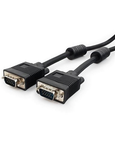 Cablu Video Cablexpert CC-PPVGA-10-B, VGA D-Sub (M) - VGA D-Sub (M), 3m, Negru