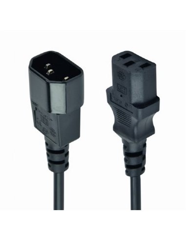 Удлинительный шнур питания Cablexpert PC-189, 1.8 м, Чёрный