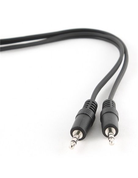 Cablu audio Cablexpert CCA-404, 3.5mm 3-pin (M) - 3.5mm 3-pin (M), 1,2m, Negru