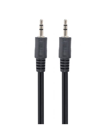 Аудиокабель Cablexpert CCA-404, 3.5mm 3-pin (M) - 3.5mm 3-pin (M), 1,2м, Чёрный