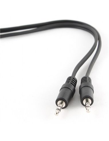 Cablu audio Cablexpert CCA-404-5M, 3.5mm 3-pin (M) - 3.5mm 3-pin (M), 5m, Negru