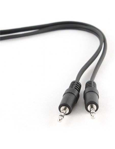 Cablu audio Cablexpert CCA-404-5M, 3.5mm 3-pin (M) - 3.5mm 3-pin (M), 5m, Negru